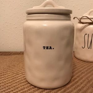 Rae Dunn TEA canister